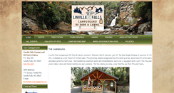 Desktop Screenshot of linvillefalls.com